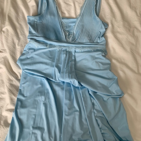 ASOS Lace Plunge Gown - Picture 6 of 7